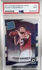 2017 Donruss Optic  Rated Rookie Patrick Mahomes II #177 (RC) PSA 9