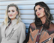 * ALY & AJ * signed 8x10 photo * ALY & ALYSON MICHALKA * COA *