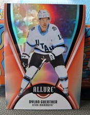 Dylan Guenther 2025-26 UD Allure Hockey Red Rainbow Utah Mammoth #35