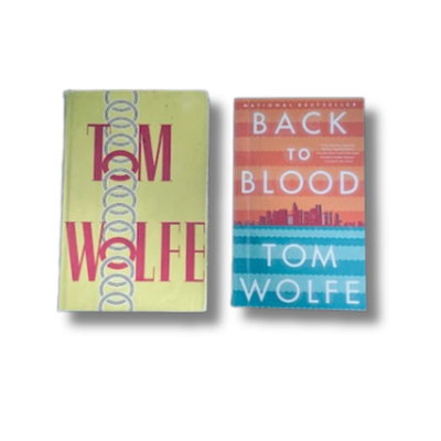 #ad TOM WOLFE Hooking Up amp; Back to Blood 2000 2012 1st Editions 2 Bk. Lot HC TPB $28.55
