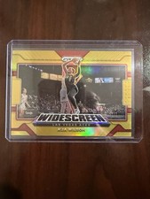 2022 Panini Prizm WNBA A'ja Wilson Widescreen Gold Prizm #4/10