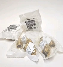 NEW JMF 41189 Brass 90 Elbow 3/8" Flare x 3/8" Male Thread Fitting 4-Pack Of 2