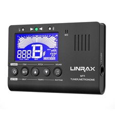 MT1 Metronome Tuner, 3 in 1 Digital Metronome Tuner Tone Generator for Guitar Ba