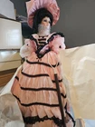 Vintage 1995 FRANKLIN MINT 22" VICTORIA Belle COCA COLA Coke 1ST HEIRLOOM DOLL