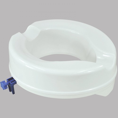 Senator Plastic Raised Toilet Seat 4 inch 4" 30 Stone Load Knee Aid - Picture 2 of 6