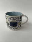 Starbucks Detroit Michigan Mug Been There Series Collectible 14 oz. NEW w/o Box