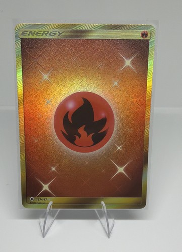 Fire Energy (Secret) 167/147 Sm-Burning Shadows Holo