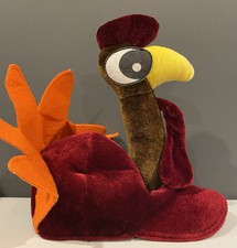 Turkey Hat Crazy Silly Funny Strapback Dan Dee Cap Thanksgiving Bird Holiday