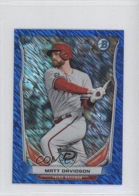2014 Bowman Blue 7/250 Matt Davidson #BM-AD2 Rookie RC 6u5