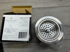Signature Hardware SH171ZSS 3-1/2" Basket Strainer for Sinks up to 1"