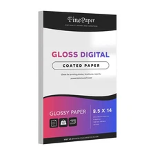 Gloss Digital Paper – Perfect for Color Laser Printing, Design Proposals, Fly...