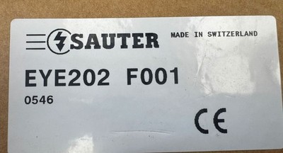 EYE202 F001 SAUTER SINGLE ROOM CONTROLLER