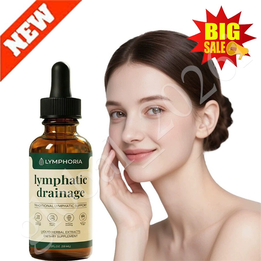 Lymphatic Drainage Drops-Organic Lymphatic Drainage Supplement, Reduces Swelling