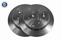 Ackoja 2X Bremsscheibe Voll Hinten Passend FüR Honda CR-V III Re_ RE Rm_