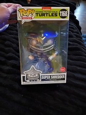 Funko Pop! Super Shredder 1168 GameStop Exclusive Metallic TMNT Movie