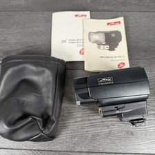 Metz Mecablitz 40MZ-3 Camera Flash SCA 3000 SCA 3301 Adapter Tested Working