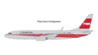 1/200 AMERICAN AIRLINES B737-800 FLAPS DOWN TWA HERITAGE N915NN G2AAL473F