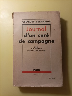 Journal d'un Cure de Campagn Plon Paris 1937