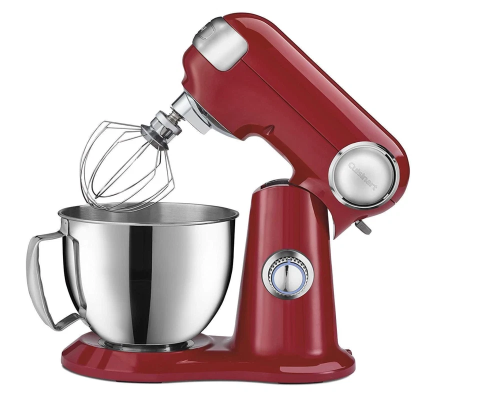 Cuisinart SM-35R Precision Master 3.5 Quart Stand Mixer (Ruby Red), MSRP IS $275 - Image 3 of 4