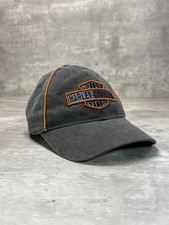 Vintage 2000s Harley Davidson Embroidered Classic Logo Strapback Hat OSFA