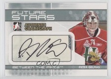 2009-10 ITG Between the Pipes GoalieGraphs Peter Delmas #A-PD Auto 0w0l