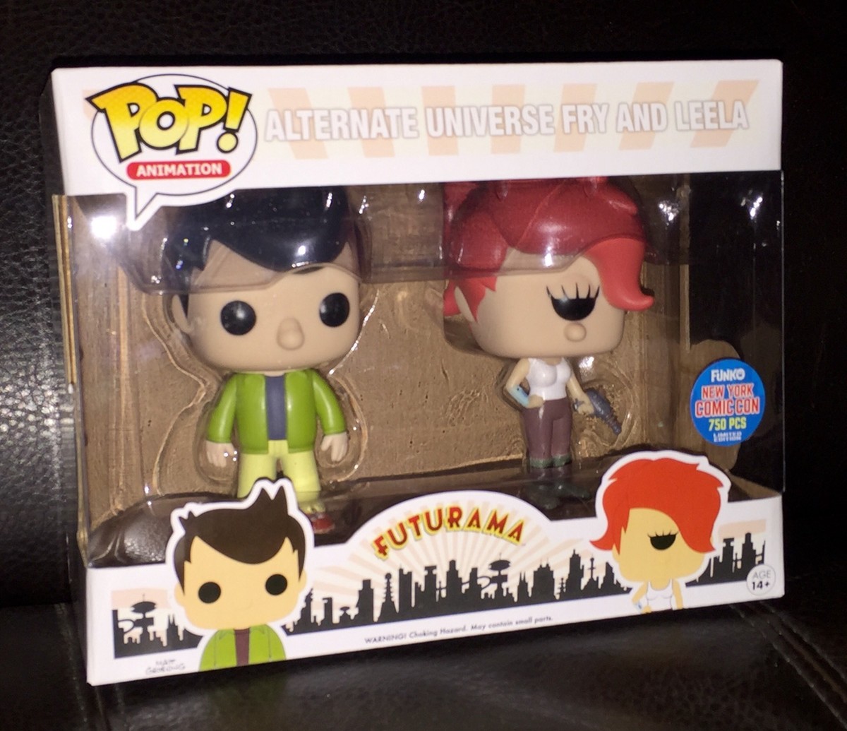 NYCC 2015 Funko Pop Futurama Alternate Universe Fry And