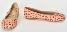 Sam Edelman Kids Felicia Leopard Print Ballet Flat w/Bow Size 2