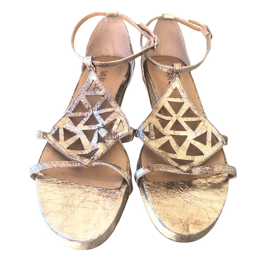 VANS Sandalo con cinturino Van Eli argento brunito 1" taglia 8 5M donna