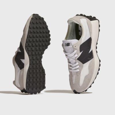 New Balance 327 Series Shoes 'White/Grey' MS327FE Expeditedship | eBay