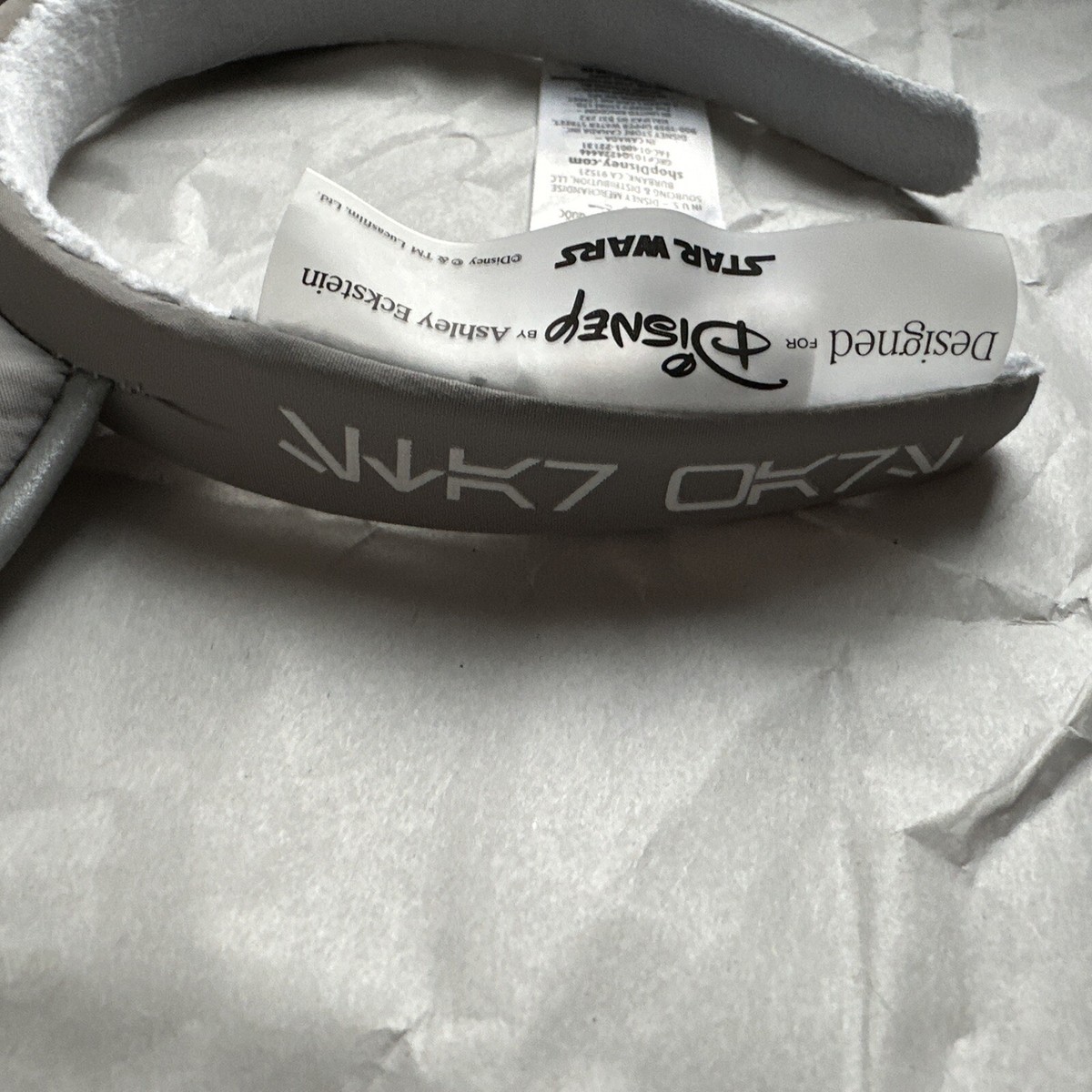 2022 D23 Expo Star Wars Ashley Eckstein Guided by the Light Ears Headband New Ashley Eckstein-Designed Star Wars  main image 3