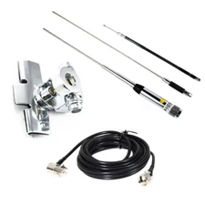 HH-9000 Quad Band Antenna w/ Clip & 5M Feeder Cable for TYT TH-9800 QYT KT-7900D