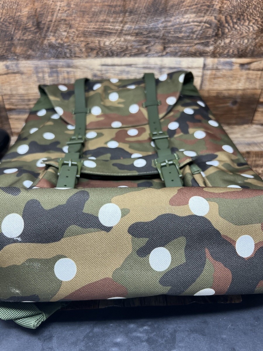 herschel backpack camo polka dot Herschel Supply Co Settlement Youth Polka Camo Red White Polka Dots backpack