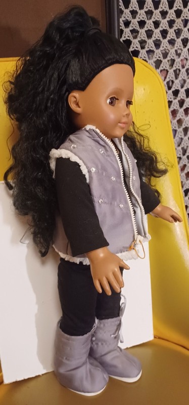Madame Alexander Doll by Avon - African American / Very Good!