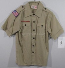 Boy Scout now Scouts BSA Uniform Shirt Size Youth Medium SS FREE SHIPPING 030