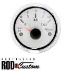 <!--F#f_0-->White Oil Pressure Gauge Kit 52mm IP67 Hot Rod Custom w/ Sender Ford Chev Holden<!--F/-->