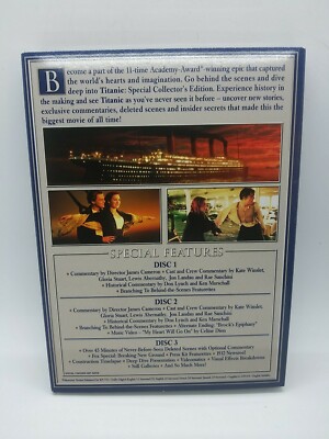 Titanic Special Collector's Edition DVD: 2005 3-Disc Box Set | eBay