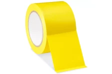 1 ROLL - ULINE S-659 Vinyl Safety Tape 3" x 36 Yds. (6 Mil Thick) YELLOW