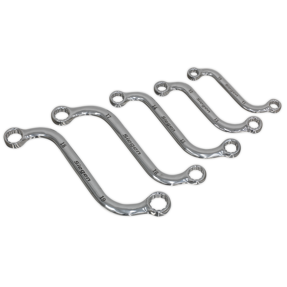 S-SPANNER Set 5pc Metrico S0717 Sealey Nuovo