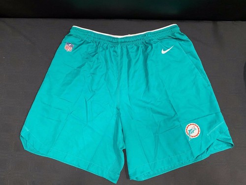 MIAMI DOLPHINS GAME USED AQUA THROWBACK 