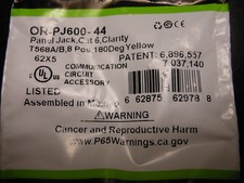 24 pcs Ortronics Legrand CAT6 OR-PJ600-44 Rea...