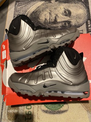 NIKE AIR BAKINâ POSITE Metallic Pewter 618056-002 MENS Sz 8.5 FOAMPOSITE Men | eBay