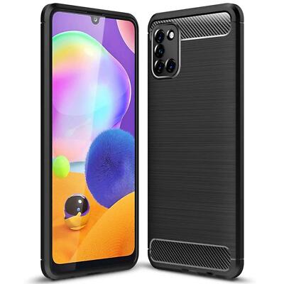 Schutzhülle Für Samsung Galaxy A31 Handy Hülle Tasche Cover Slim Case Schwarz