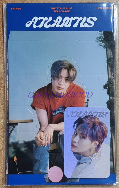 SHINee Atlantis SMTOWN OFFICIAL GOODS HOLOGRAM PHOTO CARD SET