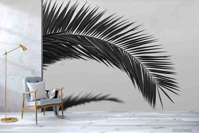 3D Plant Leaves Close-up Self-adhesive Removable Wallpaper Murals