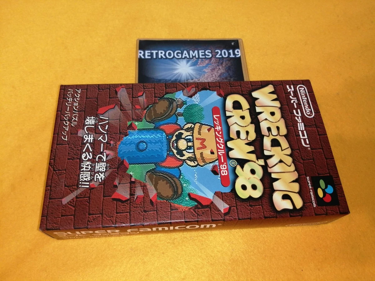 Wrecking Crew Nintendo NTSC-J (Japan) Video Games for sale | eBay