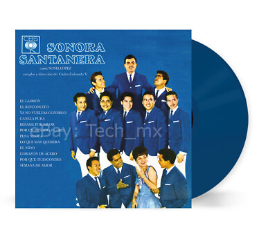 Sonora Santanera - Canta Sonia Lopez [Vinyl] [LP] [Color Azul] FREE USA Shipping