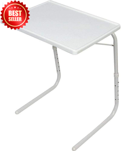Foldable Laptop Table Tray Portable Adjustable Bed Sofa Desk Mate TV Dinner - Picture 12 of 12