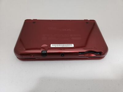 Nintendo 3DS LL metallic Red MODDED 