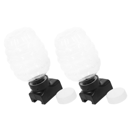 2 Sets Plastic Refill Beads Bottles Plastic Storage Bottles Toy Refill Beads