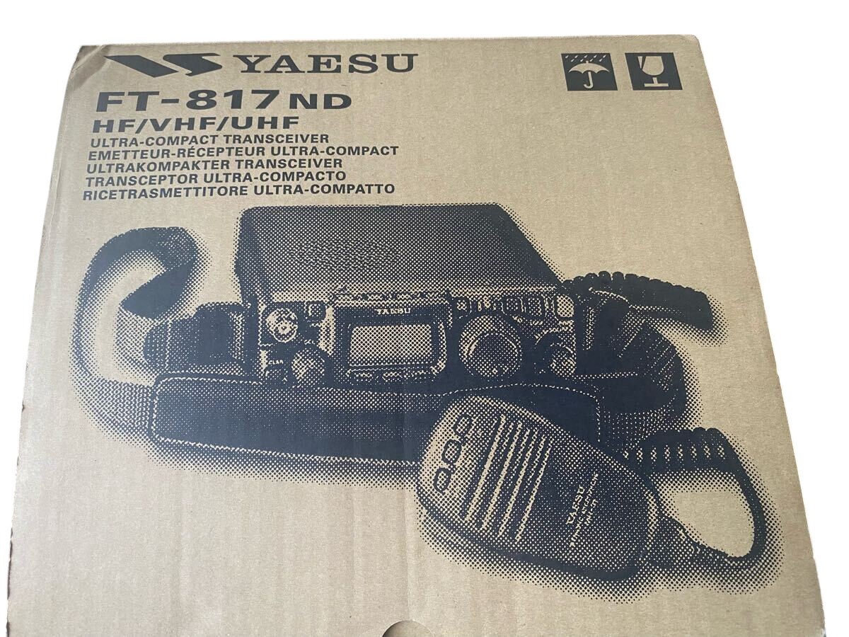 YAESU FT-817ND トランシーバー Yaesu FT-817ND Compact Transceiver HF / 50 /144 / 430MHz All